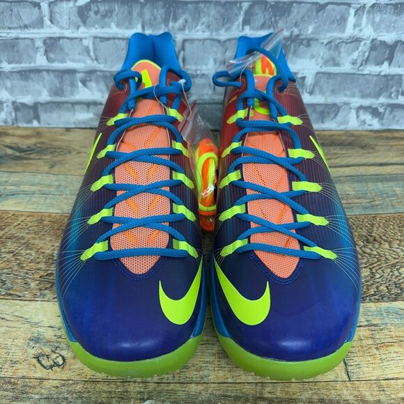 Nike KD V 5‎ Elite EYBL Multicolor Basketball Shoes 585386-900 Mens Size 17 New